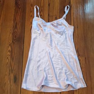 Size small, satin pink Victoria’s Secret top